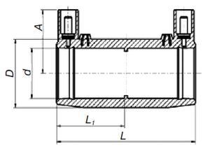 Mуфта ГАЗ 450104 16&ndash;75 мм
