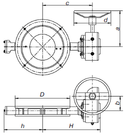 Затворы DN 80&ndash;800
